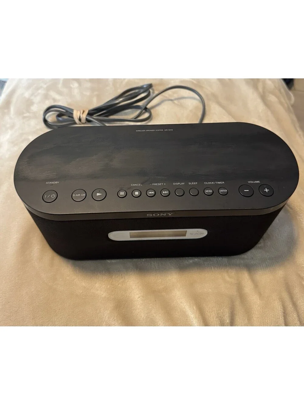 Sony AIR-SA10 Wireless Speaker Black S-AIR Table Speaker With Card